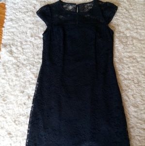 Donna Ricco navy lace dress
